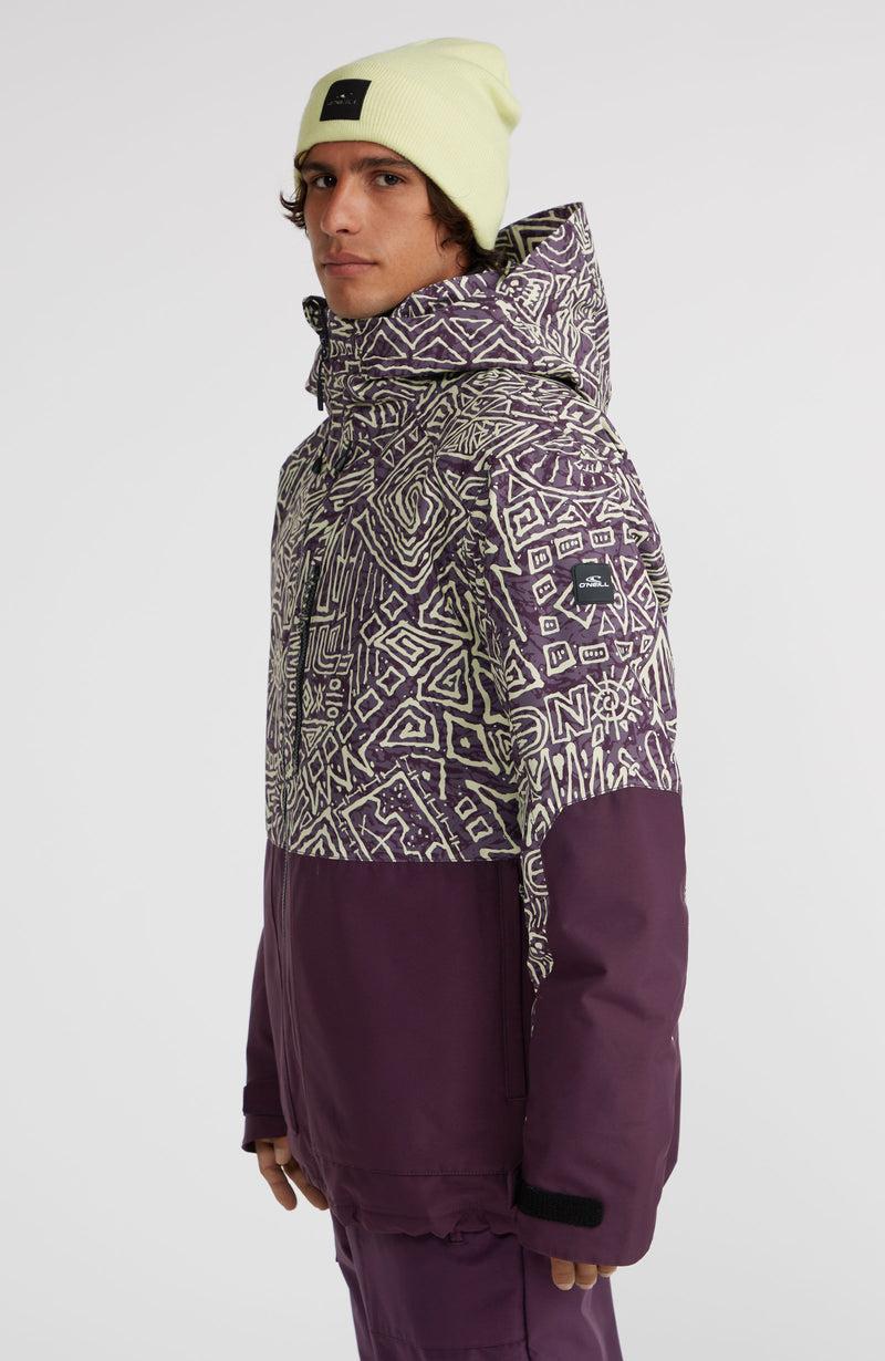 Oneill Men O'Riginals Block Snow Jacket | Purple