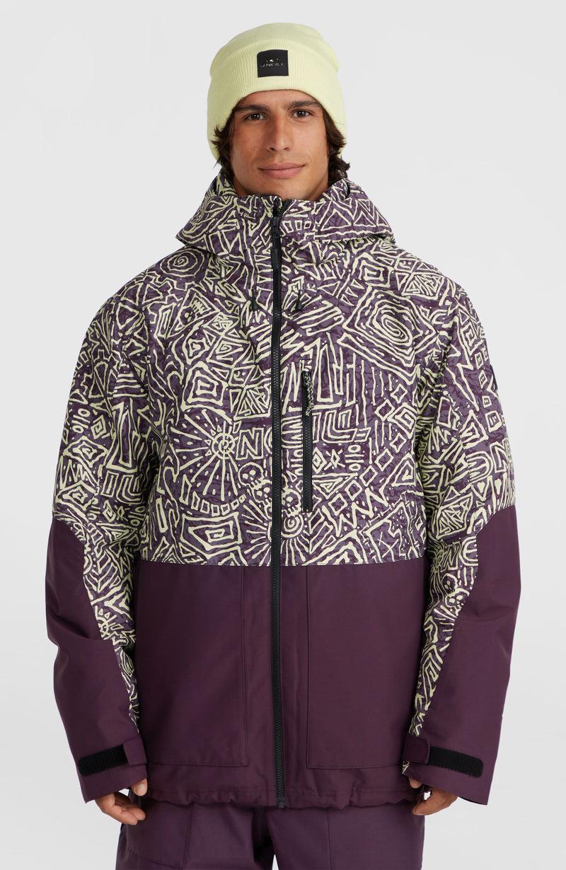 oneill Men O'Riginals Block Snow Jacket | Purple