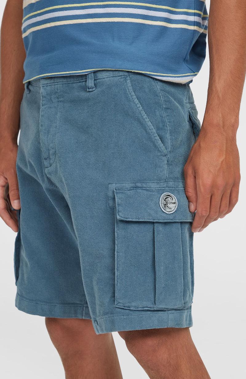 Oneill Men O'Riginals Cord Cargo Shorts | Blue