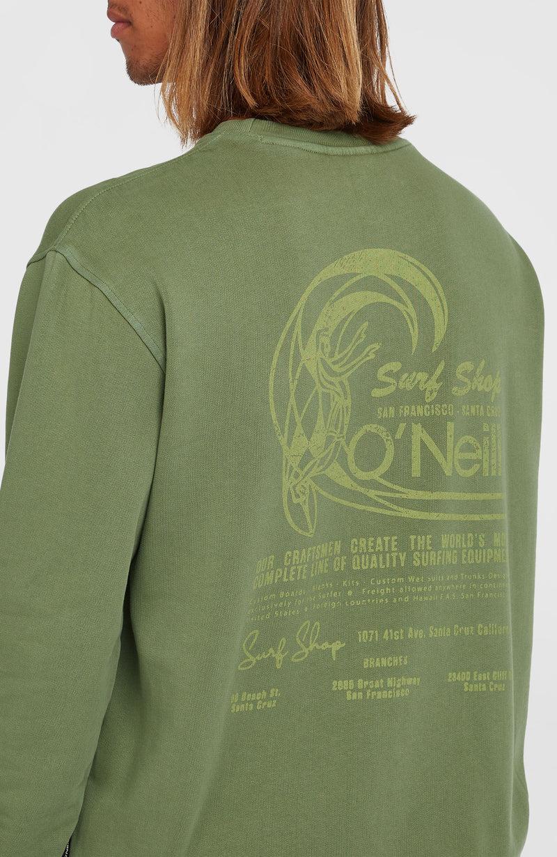 Oneill Men O'Riginals Crew Sweatshirt | Green