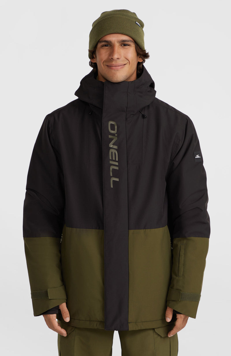 oneill Men O'Riginals Hybrid Snow Jacket | Black Mix