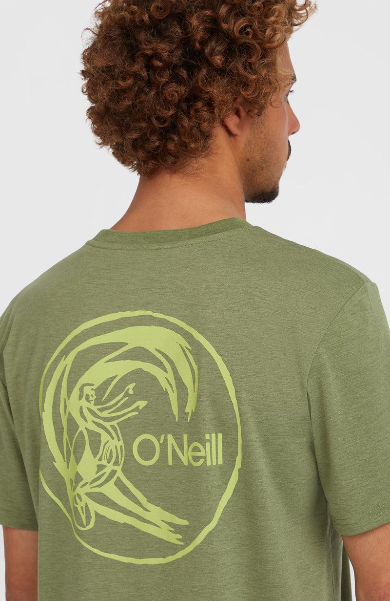 Oneill Men O'Riginals Hybrid T-Shirt | Green