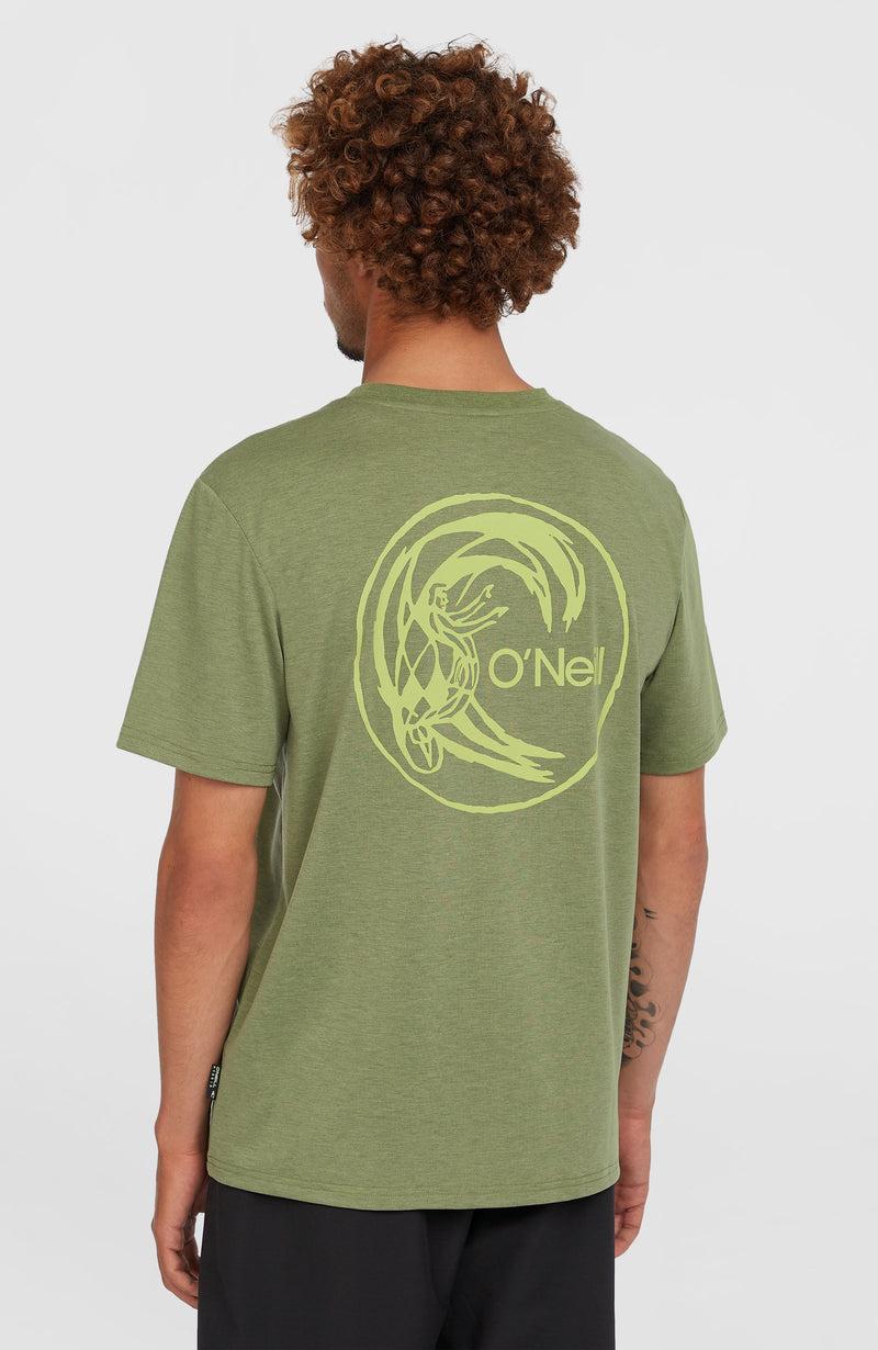 Oneill Men O'Riginals Hybrid T-Shirt | Green