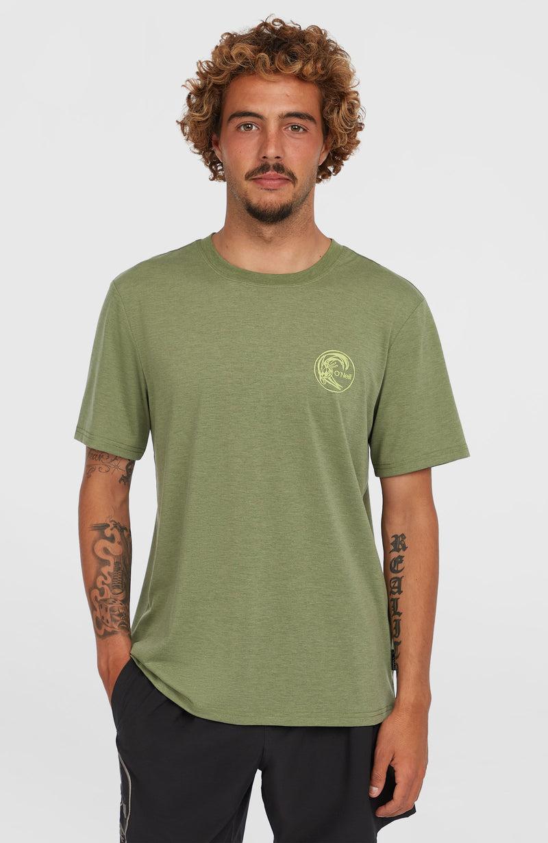 oneill Men O'Riginals Hybrid T-Shirt | Green