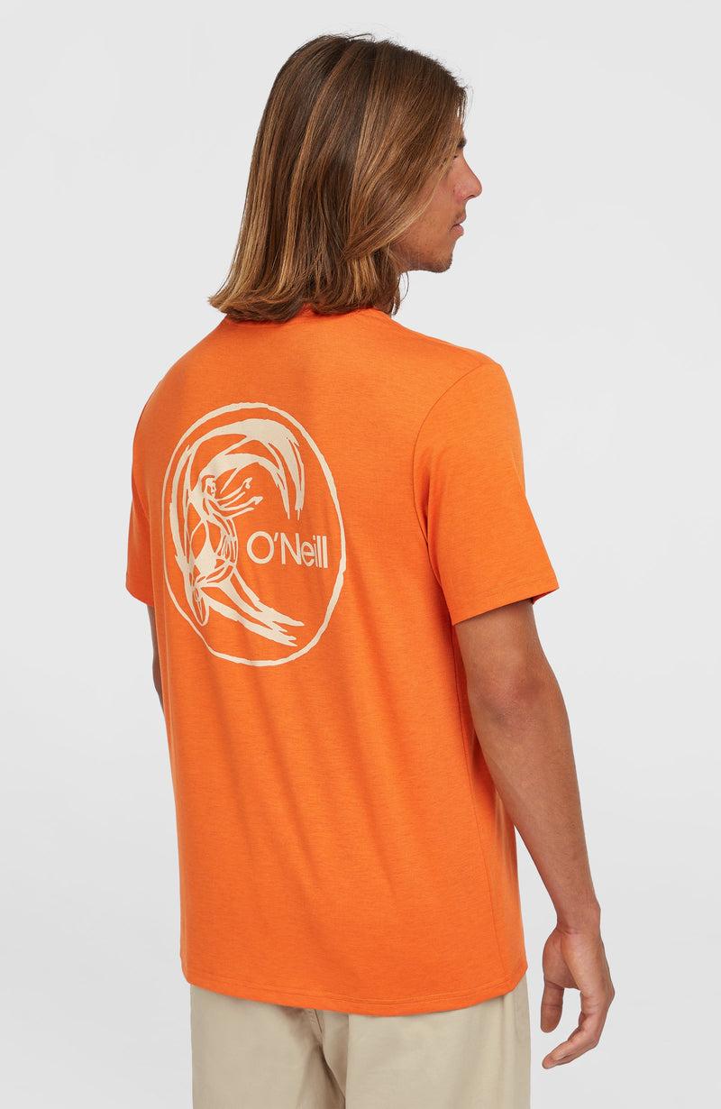 Oneill Men O'Riginals Hybrid T-Shirt | Orange