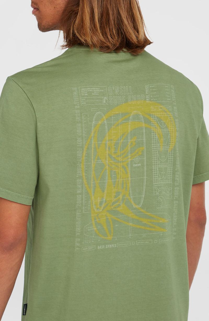 Oneill Men O'Riginals Morning Star T-Shirt | Green