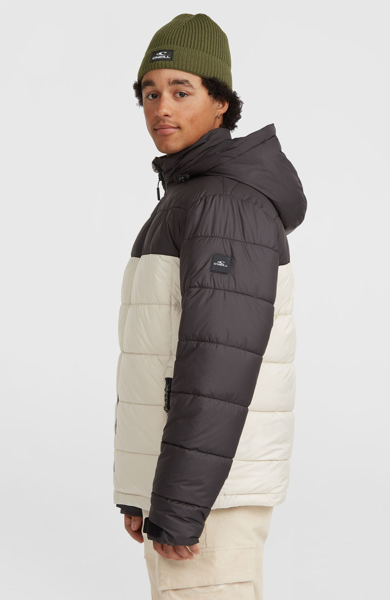 Oneill Men O'Riginals Puffer Jacket | Beige Mix