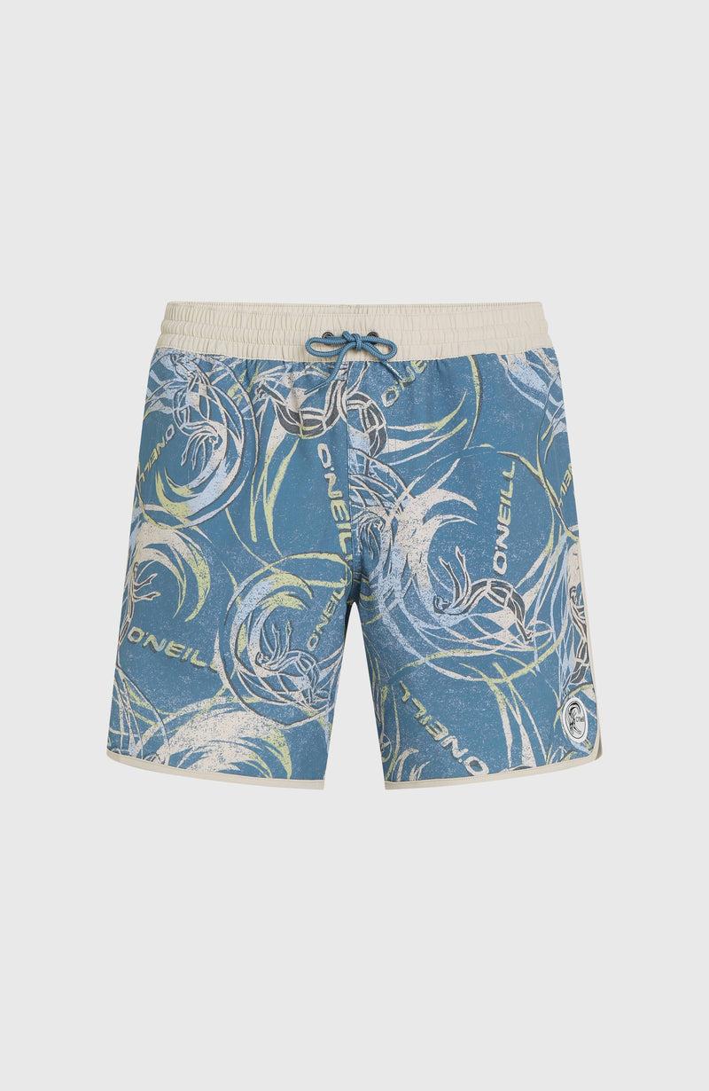 Oneill Men O'Riginals Scallop 16'' Swim Shorts | Blue