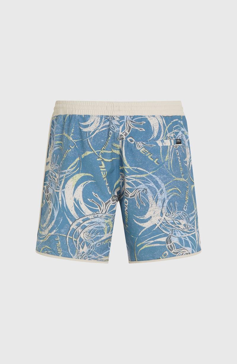 Oneill Men O'Riginals Scallop 16'' Swim Shorts | Blue