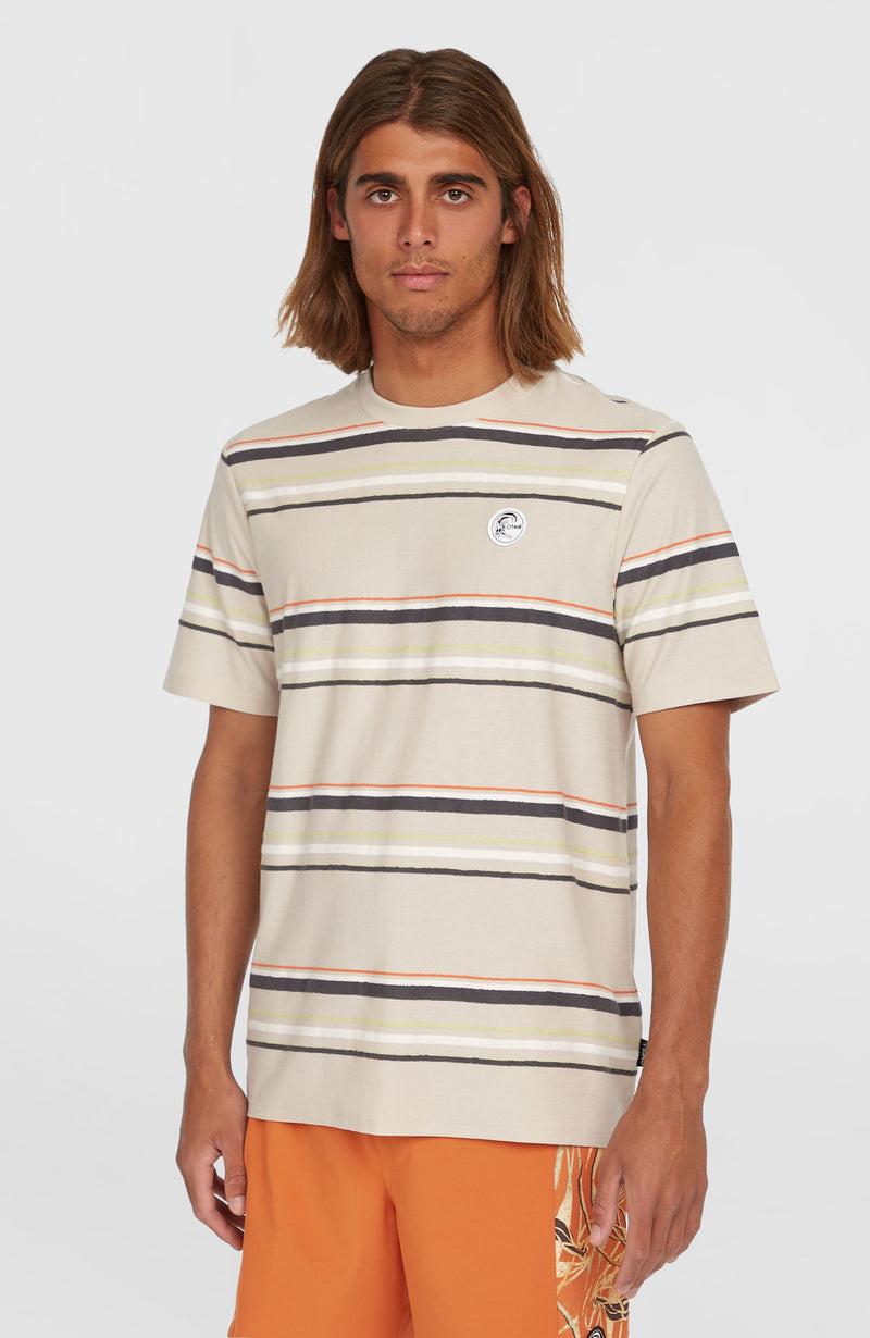 oneill Men O'Riginals Stripe T-Shirt | Beige