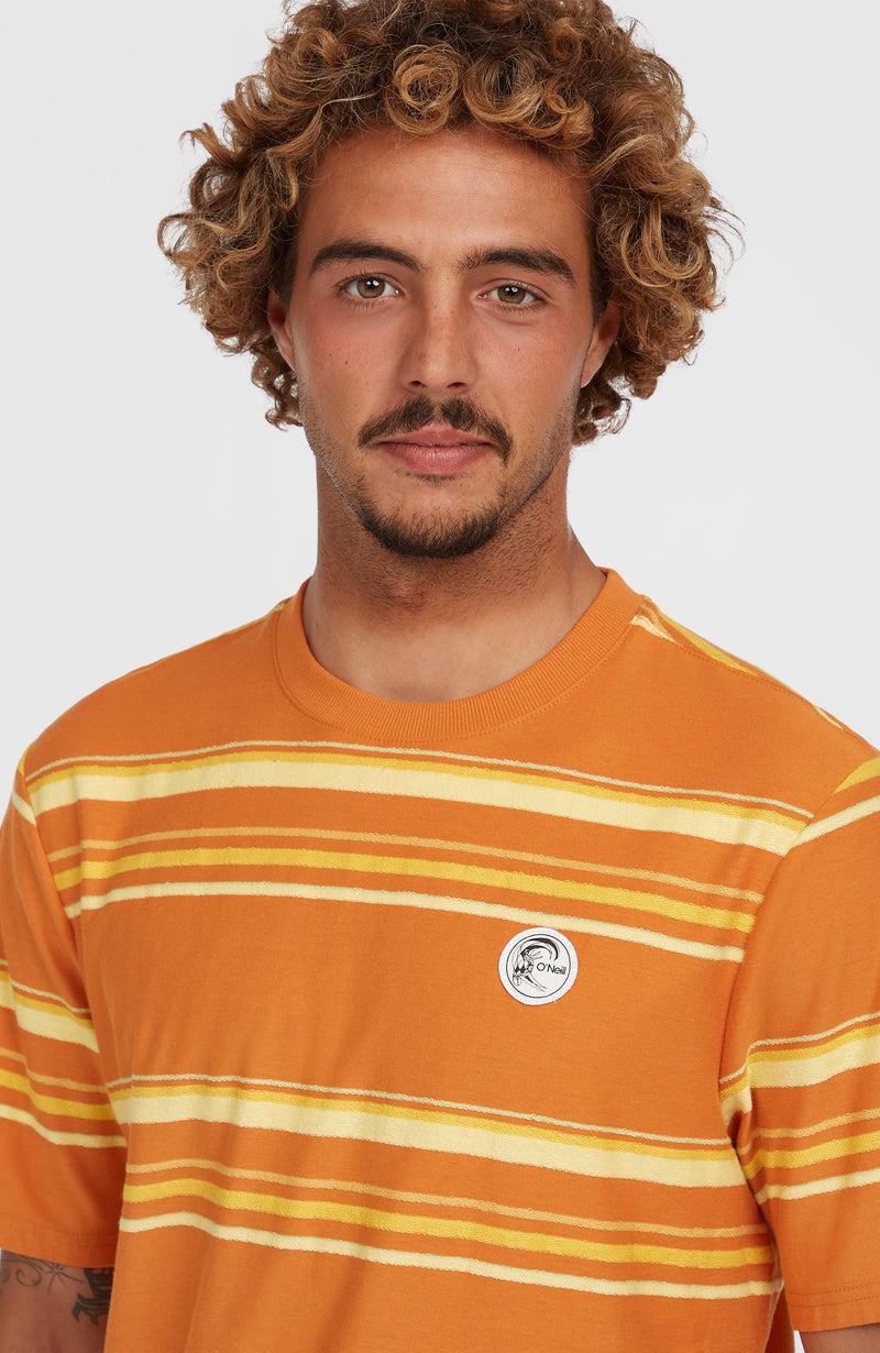 Oneill Men O'Riginals Stripe T-Shirt | Orange