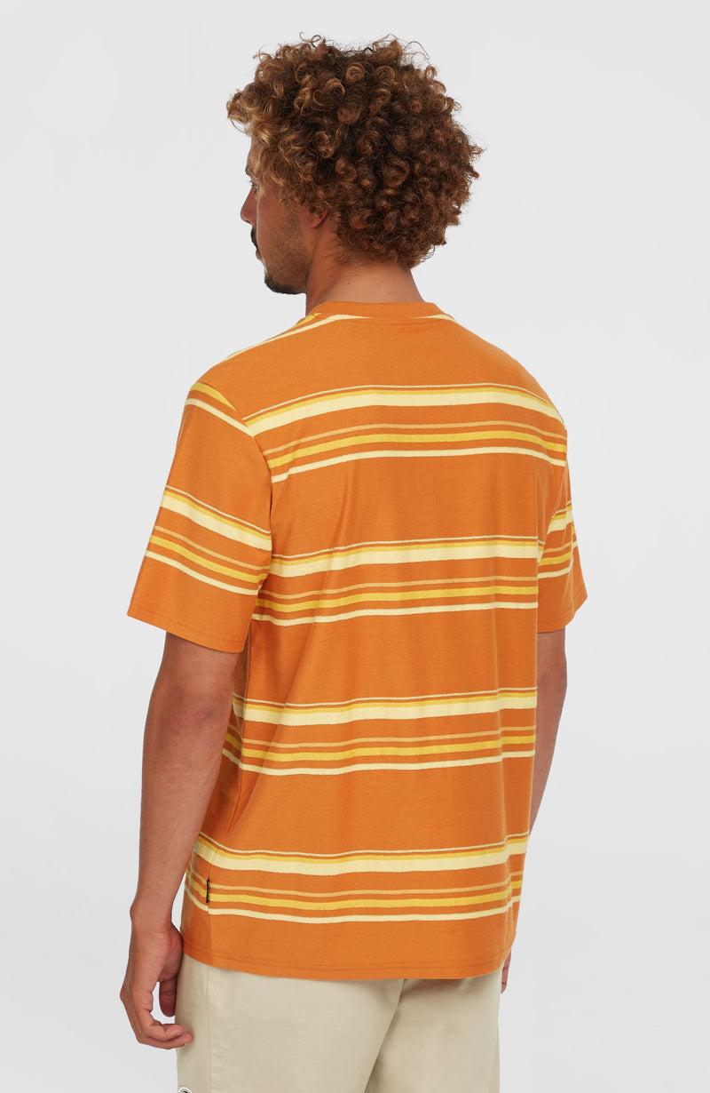 Oneill Men O'Riginals Stripe T-Shirt | Orange