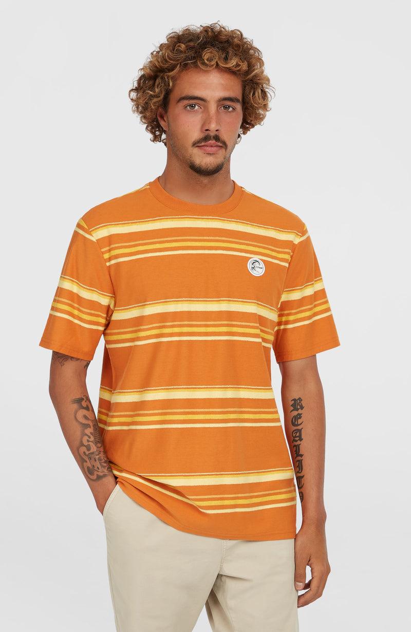 oneill Men O'Riginals Stripe T-Shirt | Orange