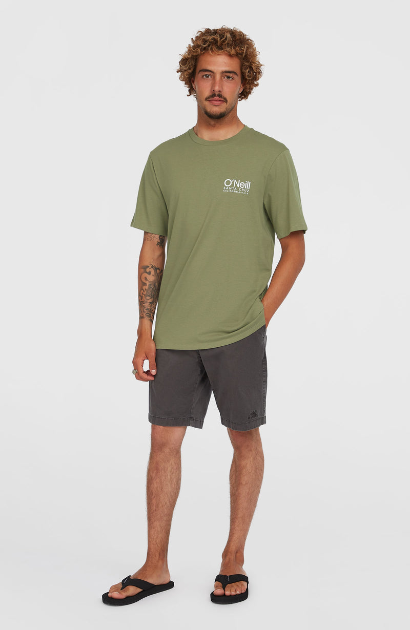 Oneill Men Original Cali Logo T-Shirt | Green