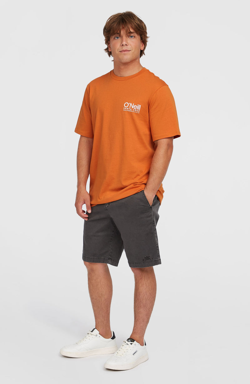 Oneill Men Original Cali Logo T-Shirt | Orange
