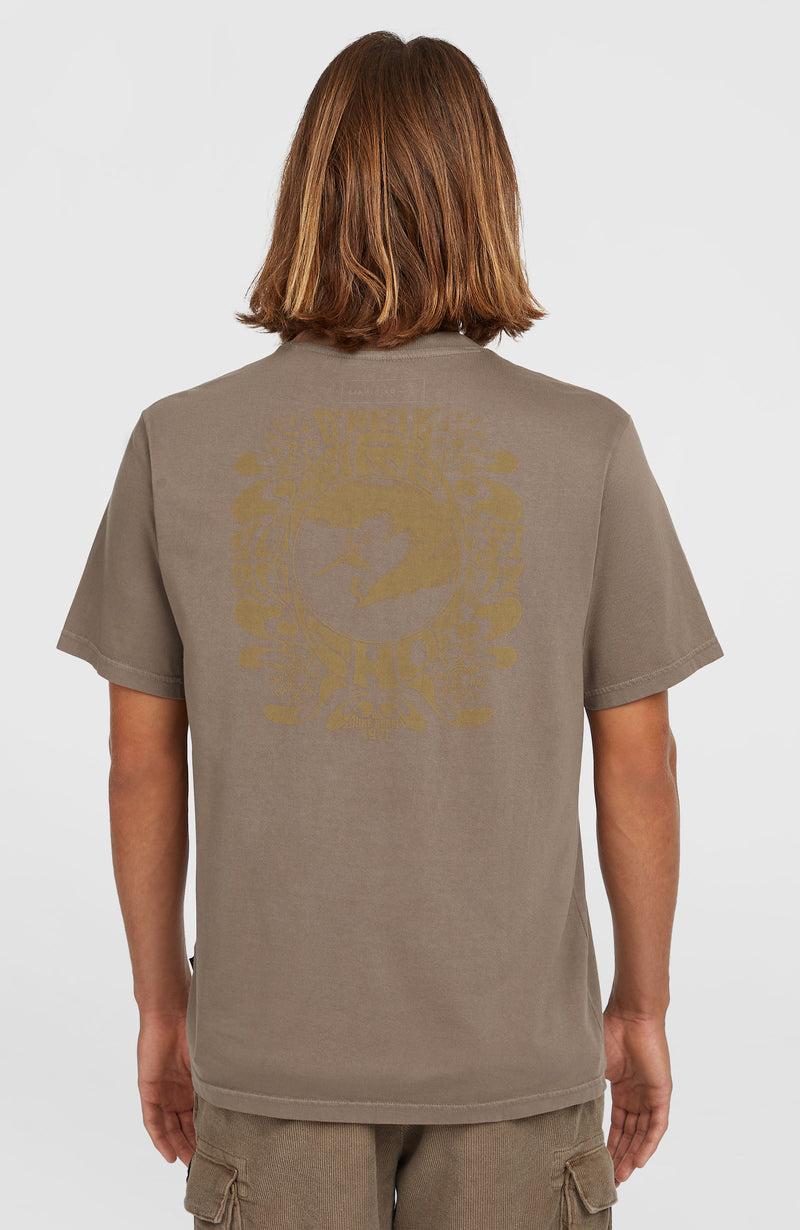 Oneill Men Originals Vintage Graphic T-Shirt | Brown
