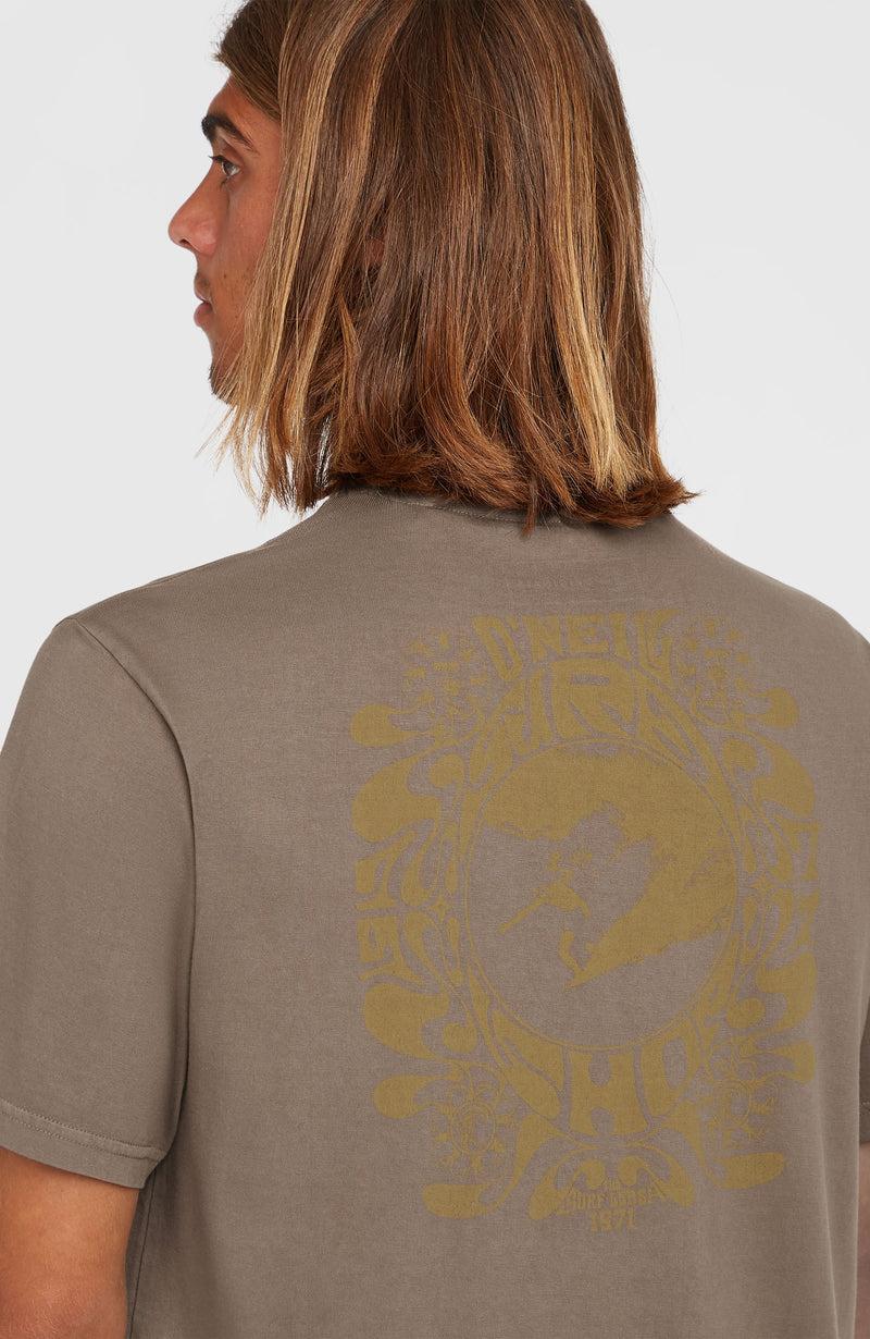 Oneill Men Originals Vintage Graphic T-Shirt | Brown