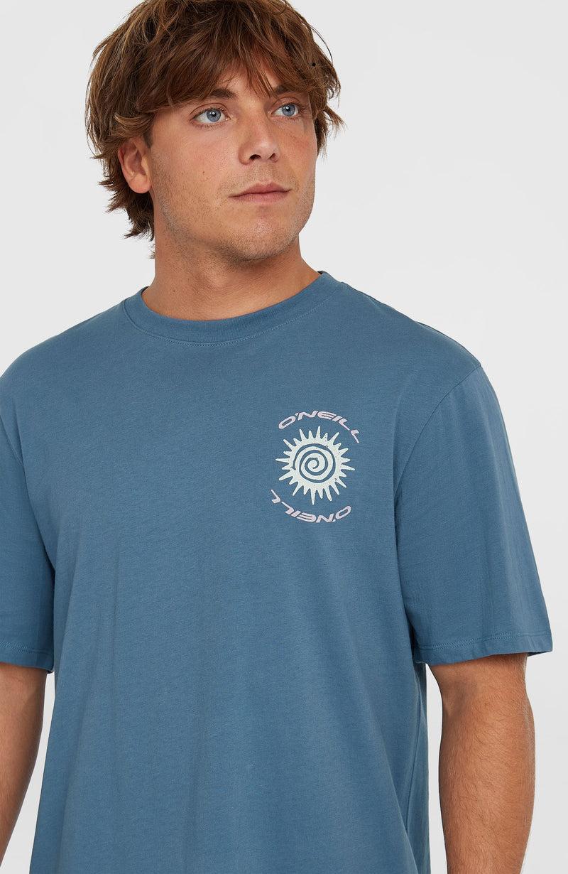 Oneill Men Photo Print T-Shirt | Blue