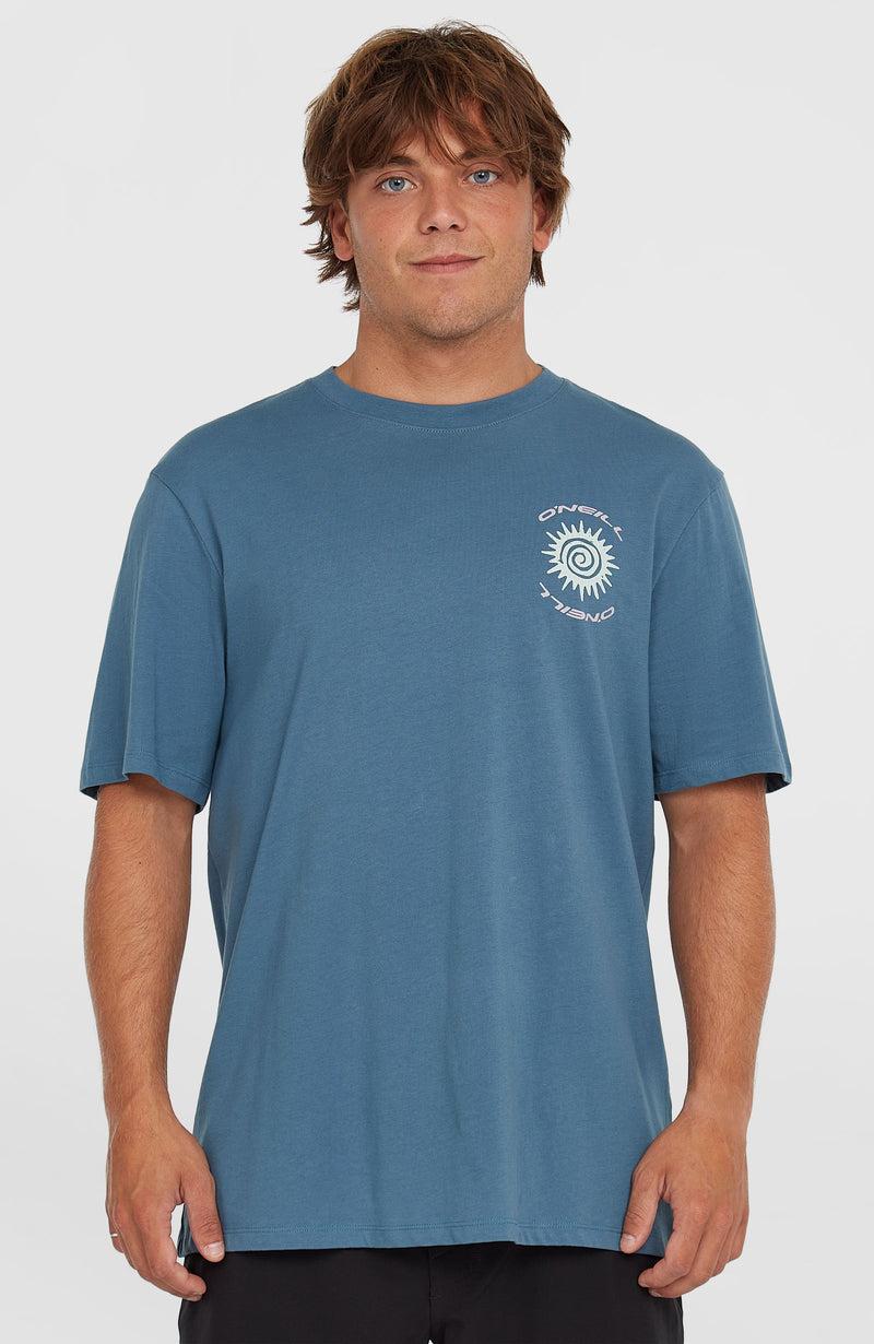 oneill Men Photo Print T-Shirt | Blue