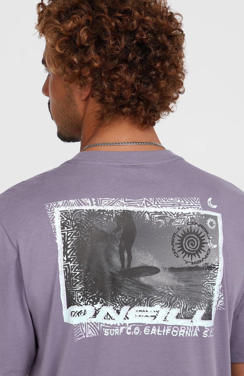Oneill Men Photo Print T-Shirt | Purple