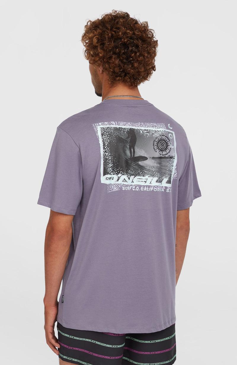 Oneill Men Photo Print T-Shirt | Purple