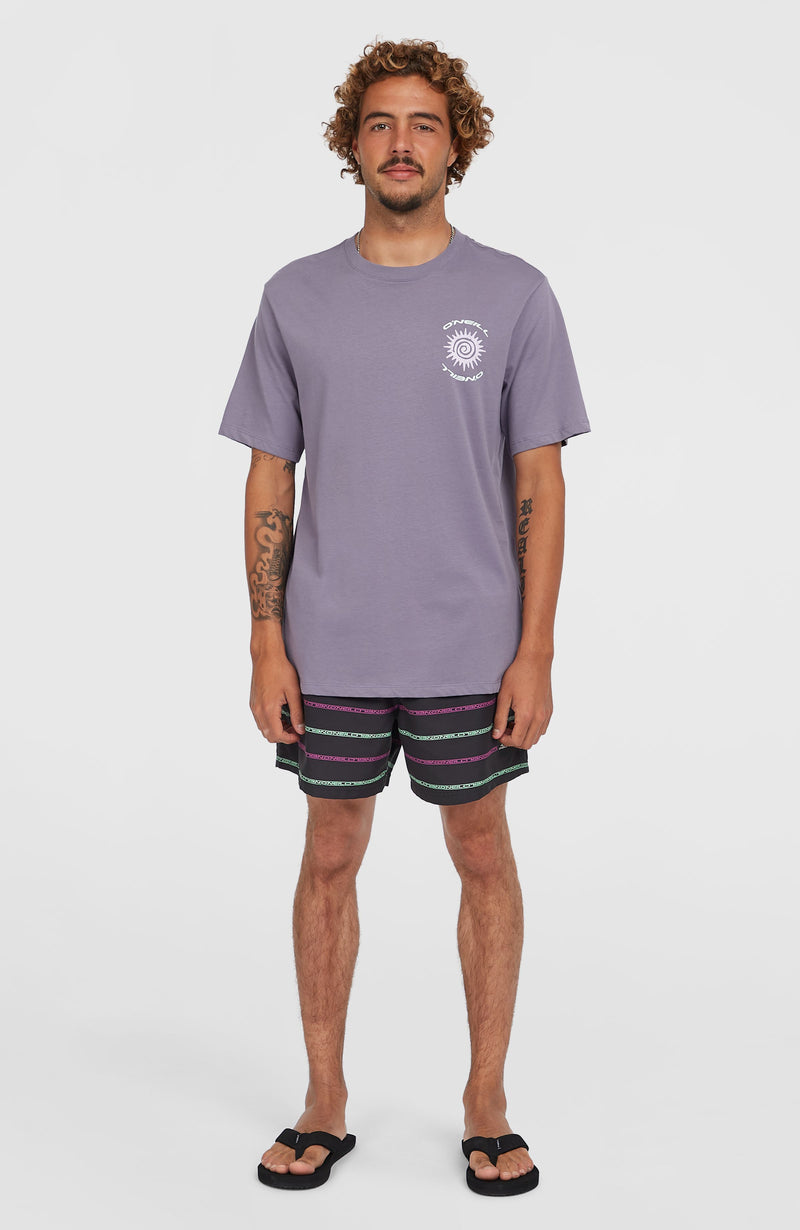 Oneill Men Photo Print T-Shirt | Purple