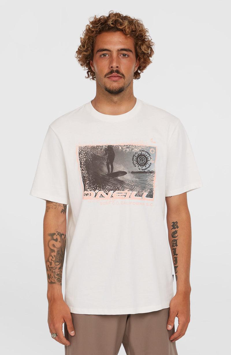 oneill Men Photo Print T-Shirt | White