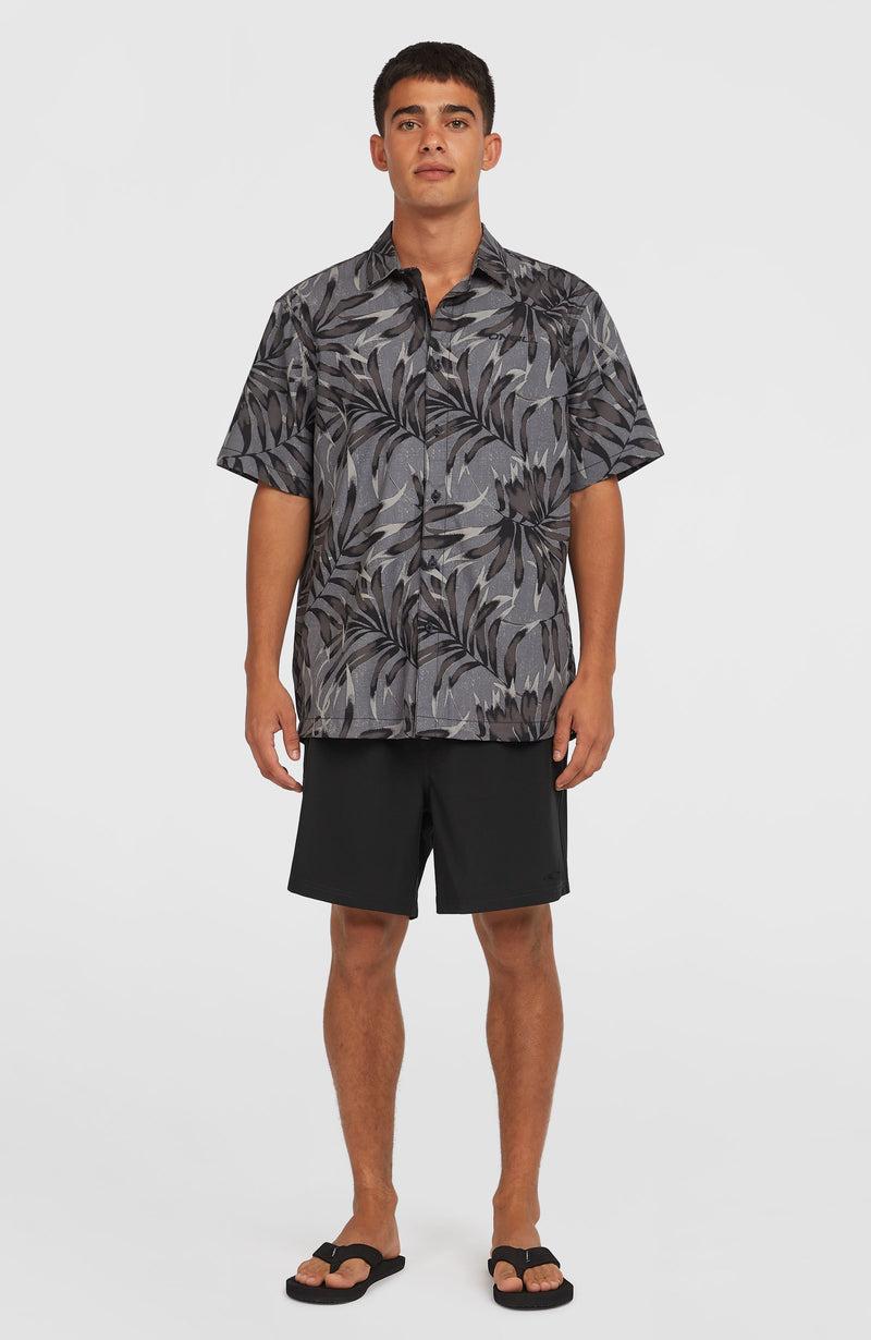 Oneill Men Pocket Print 16'' Swim Shorts | Black