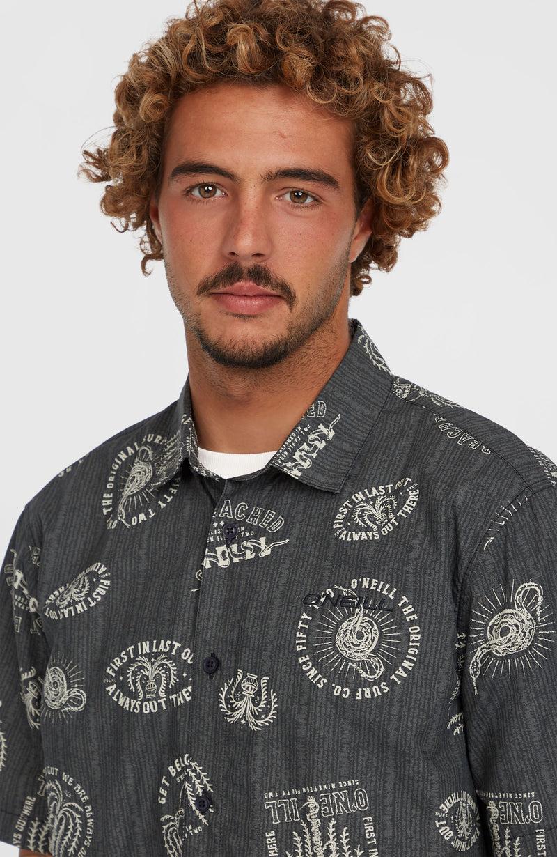 Oneill Men Print Shirt | Black