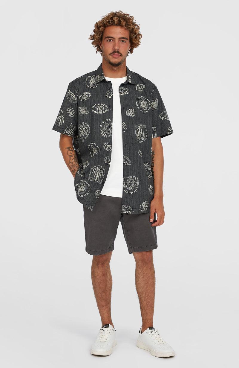 Oneill Men Print Shirt | Black