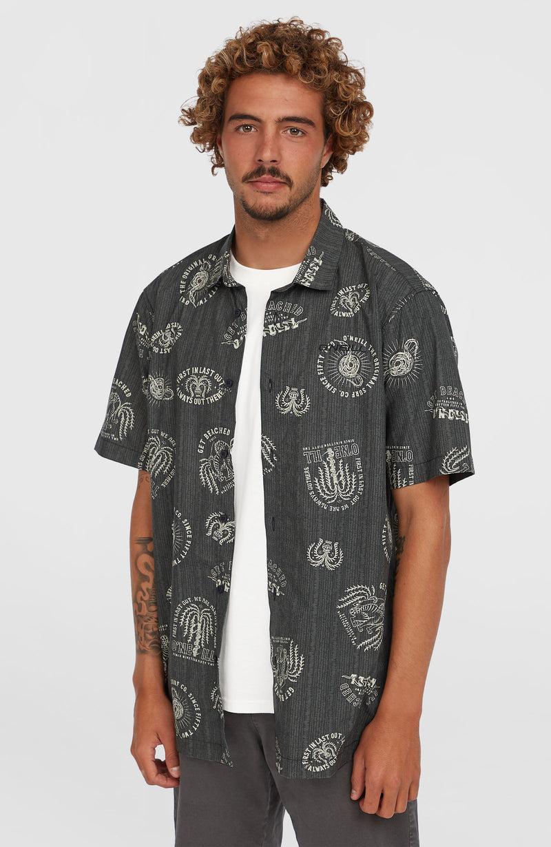 oneill Men Print Shirt | Black