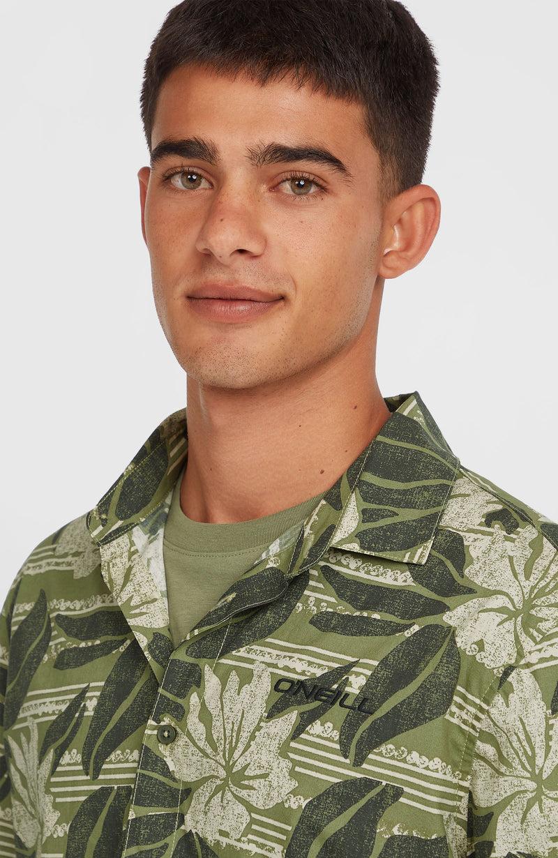 Oneill Men Print Shirt | Green