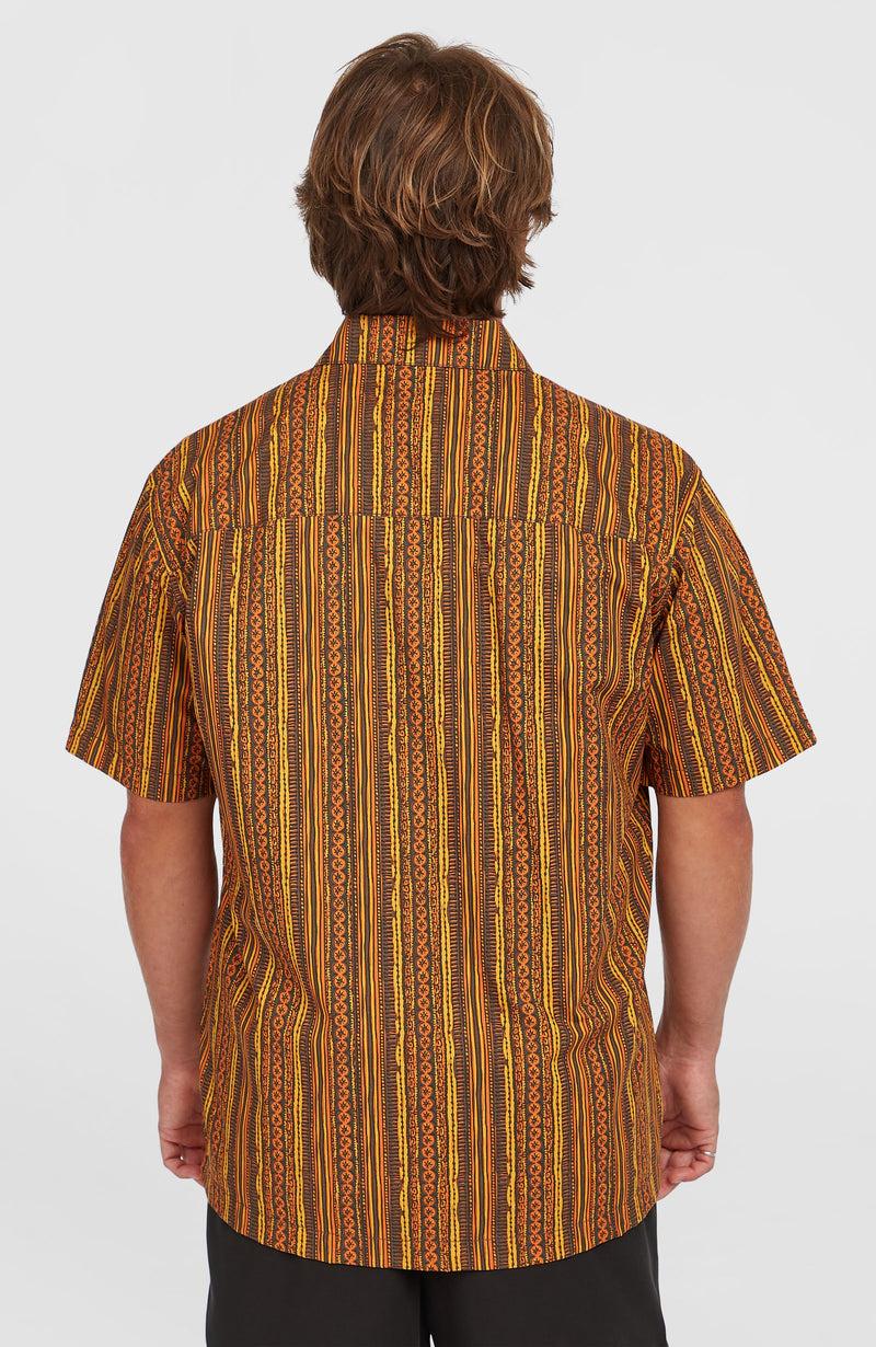 Oneill Men Print Shirt | Orange