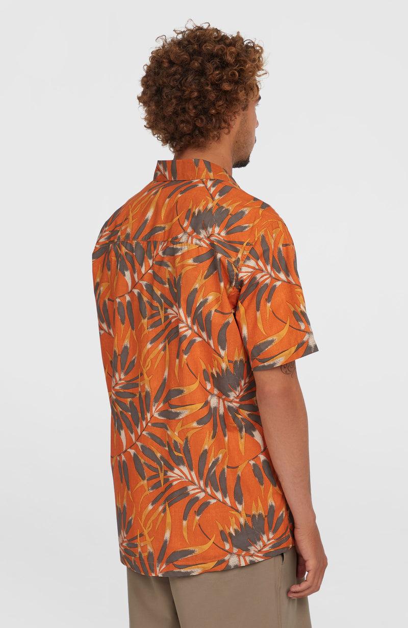 Oneill Men Print Shirt | Orange