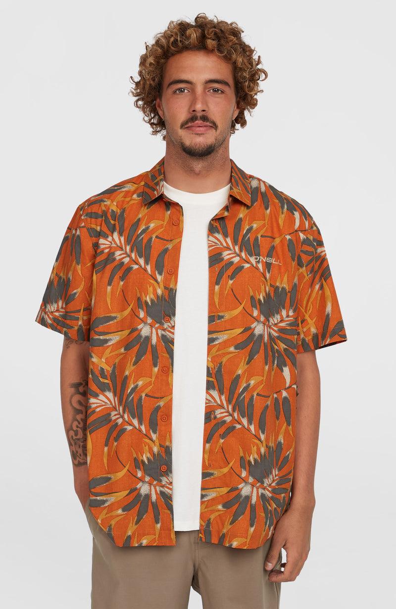 oneill Men Print Shirt | Orange