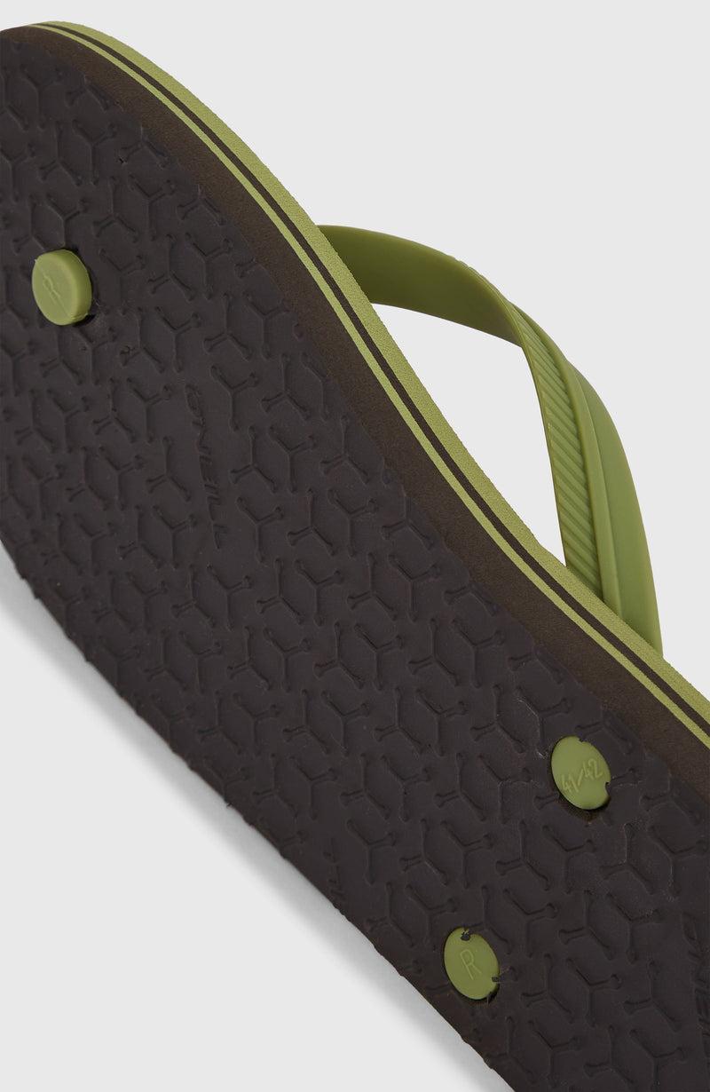 Oneill Men Profile Graphic Sandals | Green