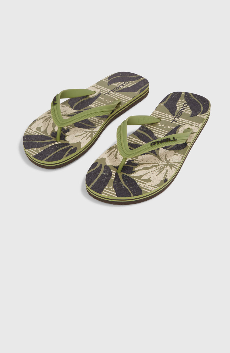 oneill Men Profile Graphic Sandals | Green