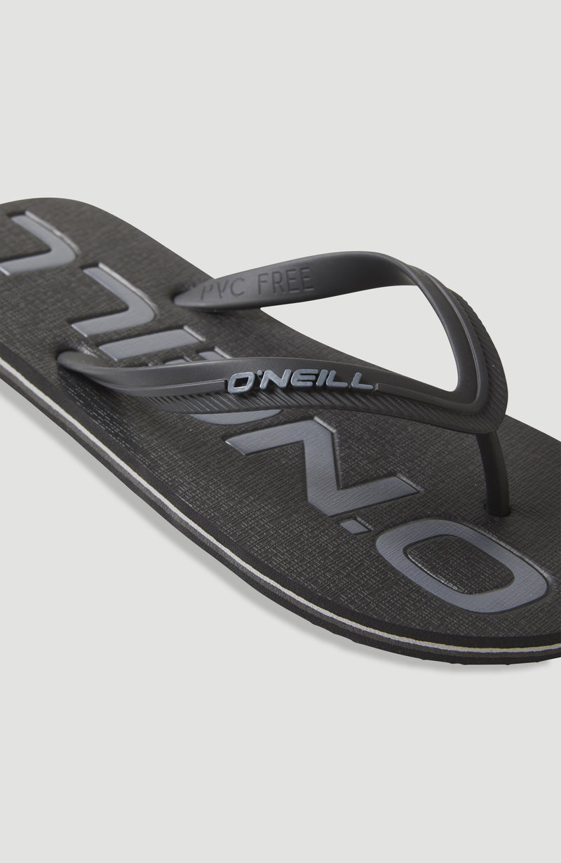 Oneill Men Profile Logo Sandals | Black