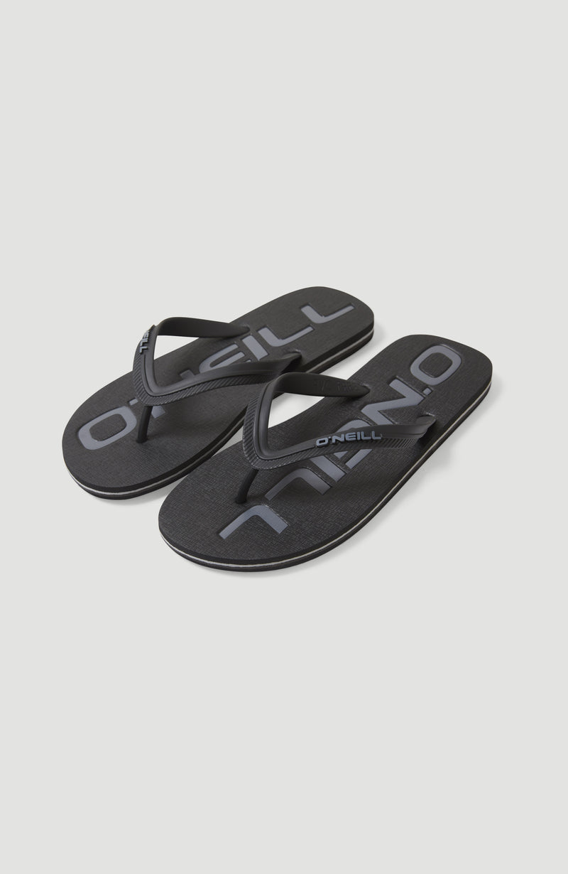 oneill Men Profile Logo Sandals | Black