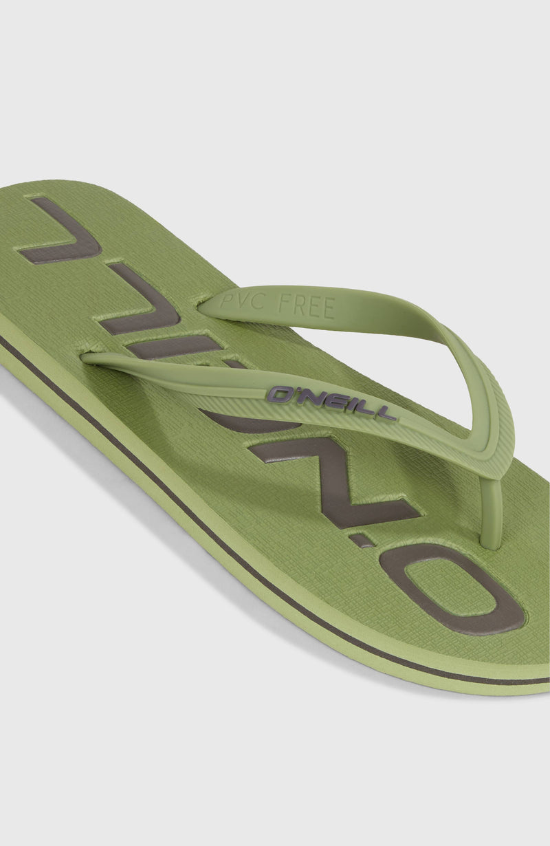 Oneill Men Profile Logo Sandals | Green