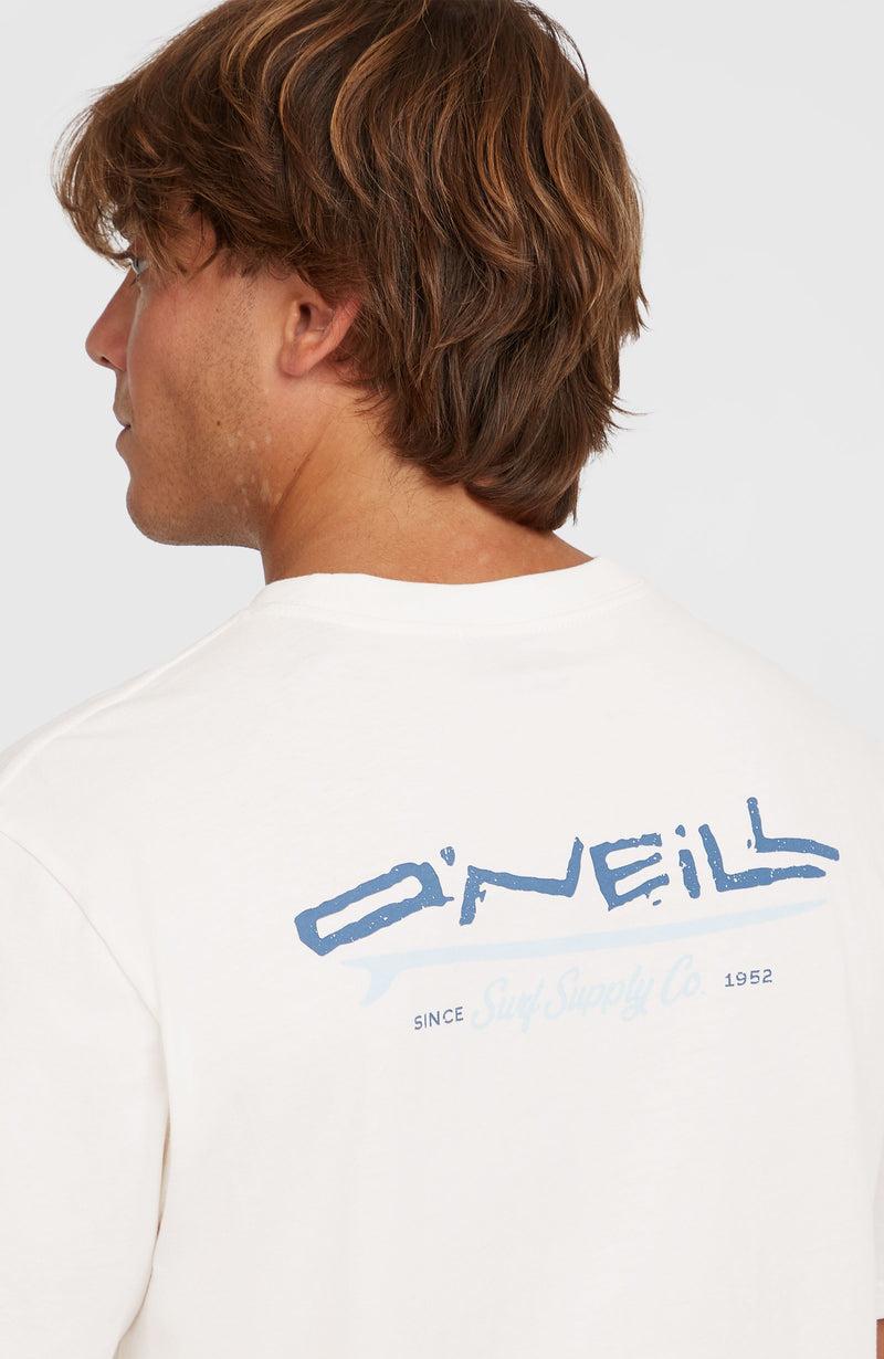 Oneill Men Retro Back Print T-Shirt | White