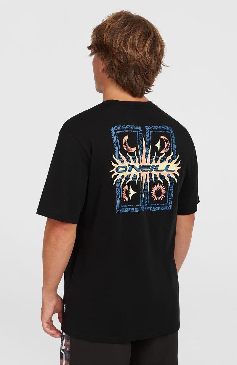 Oneill Men Retro Graphic T-Shirt | Black