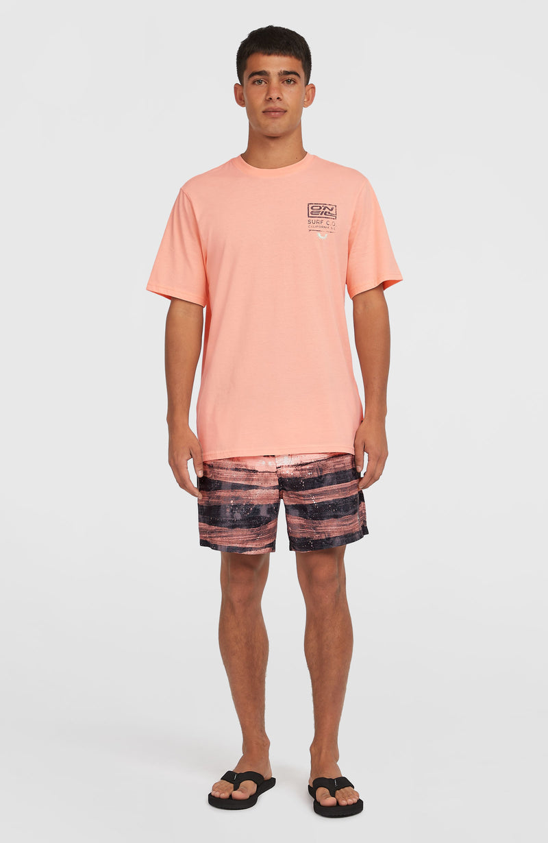 Oneill Men Retro Graphic T-Shirt | Pink