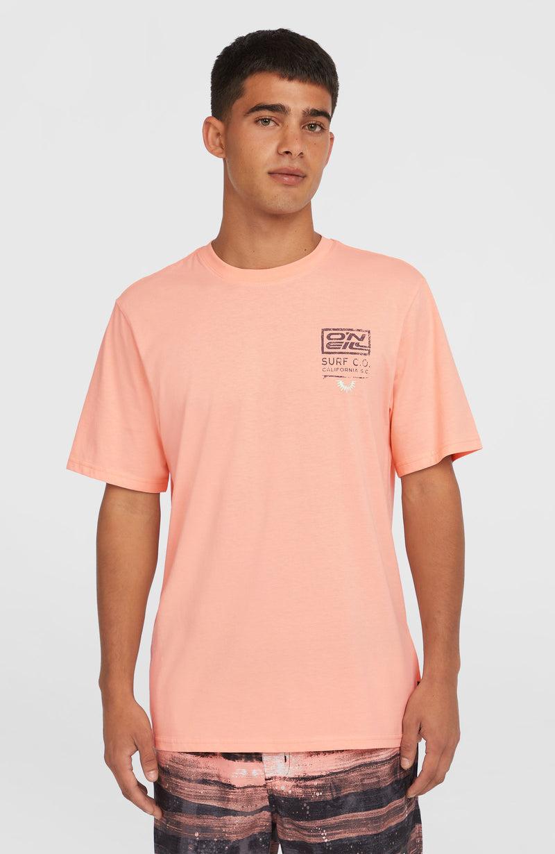 oneill Men Retro Graphic T-Shirt | Pink