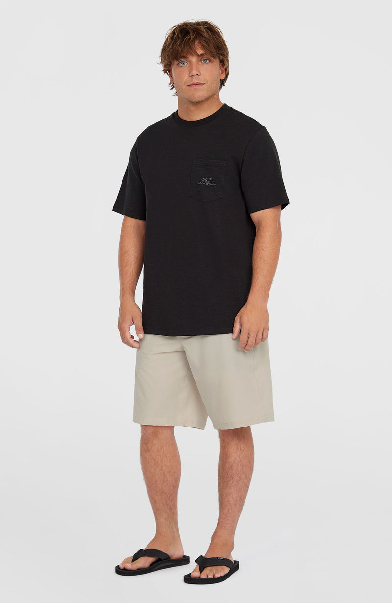 Oneill Men Slub Chest Pocket T-Shirt | Black