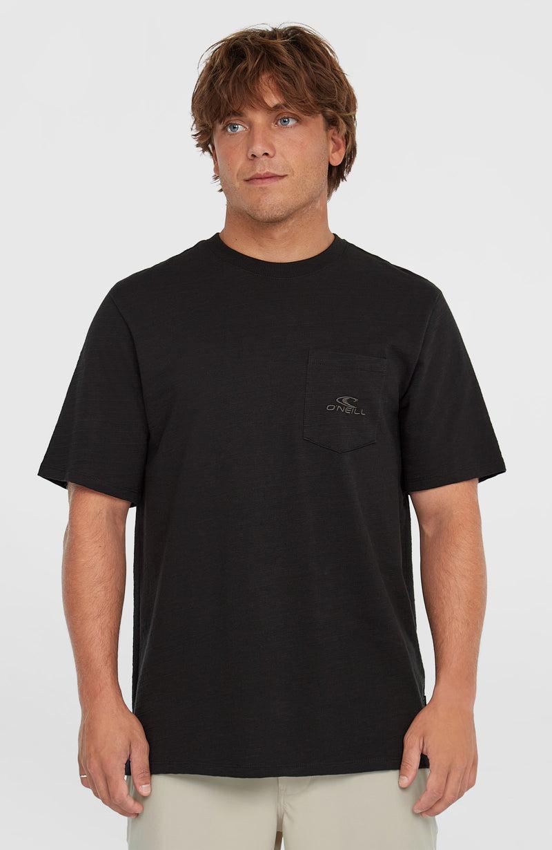 oneill Men Slub Chest Pocket T-Shirt | Black