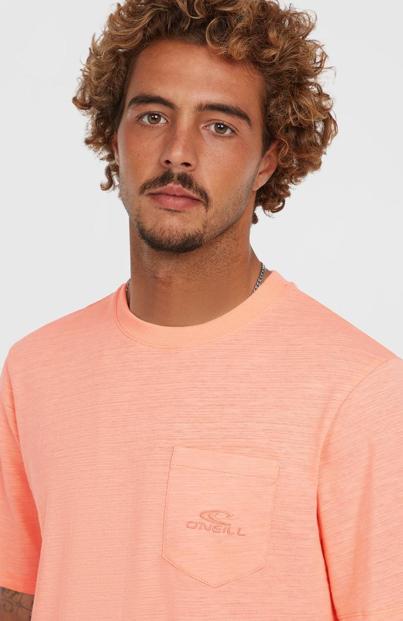 Oneill Men Slub Chest Pocket T-Shirt | Pink