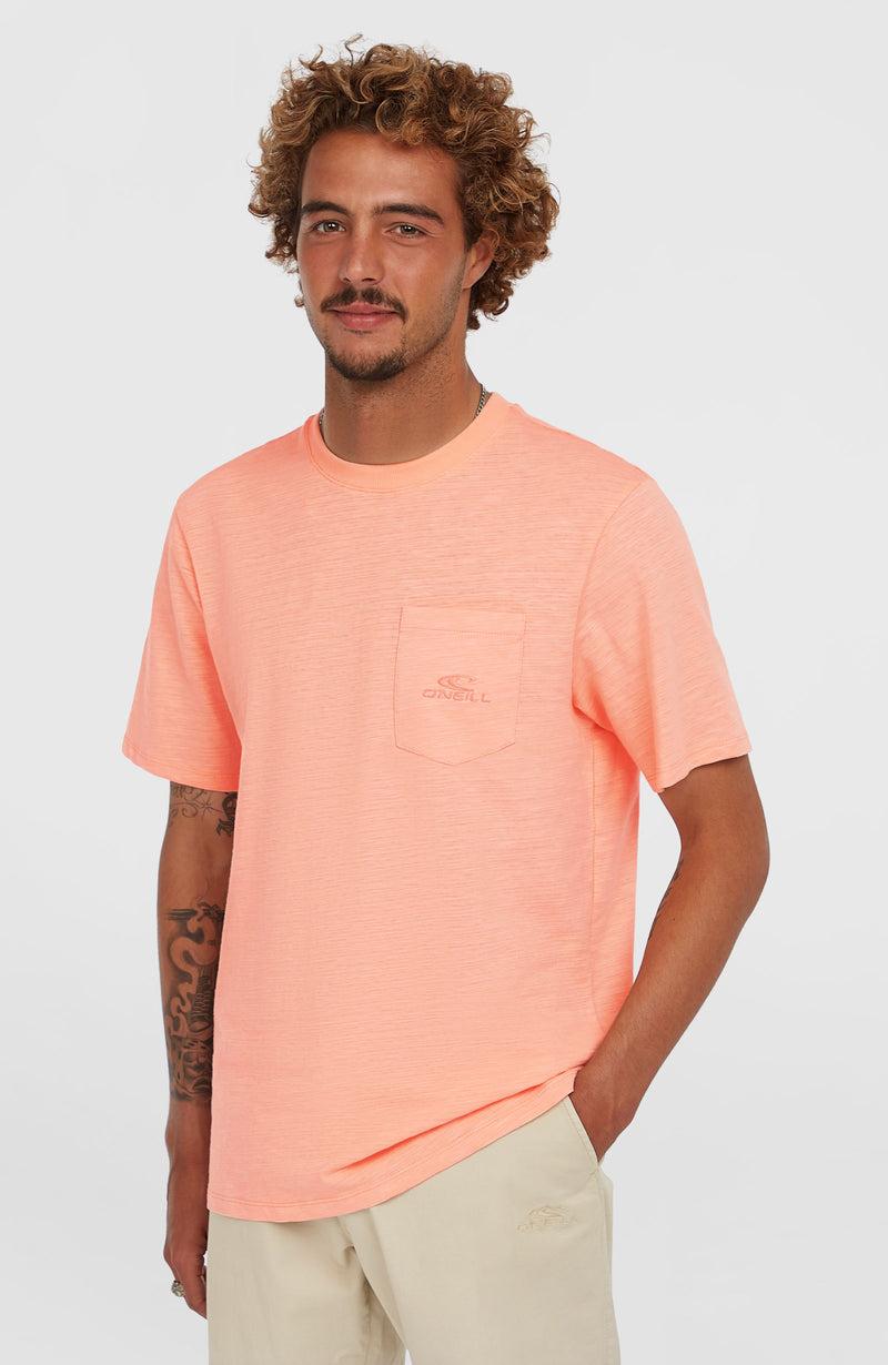 oneill Men Slub Chest Pocket T-Shirt | Pink