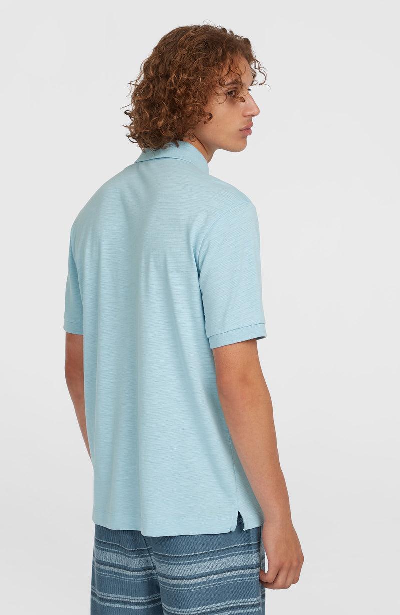 Oneill Men Slub Small Logo Polo | Blue