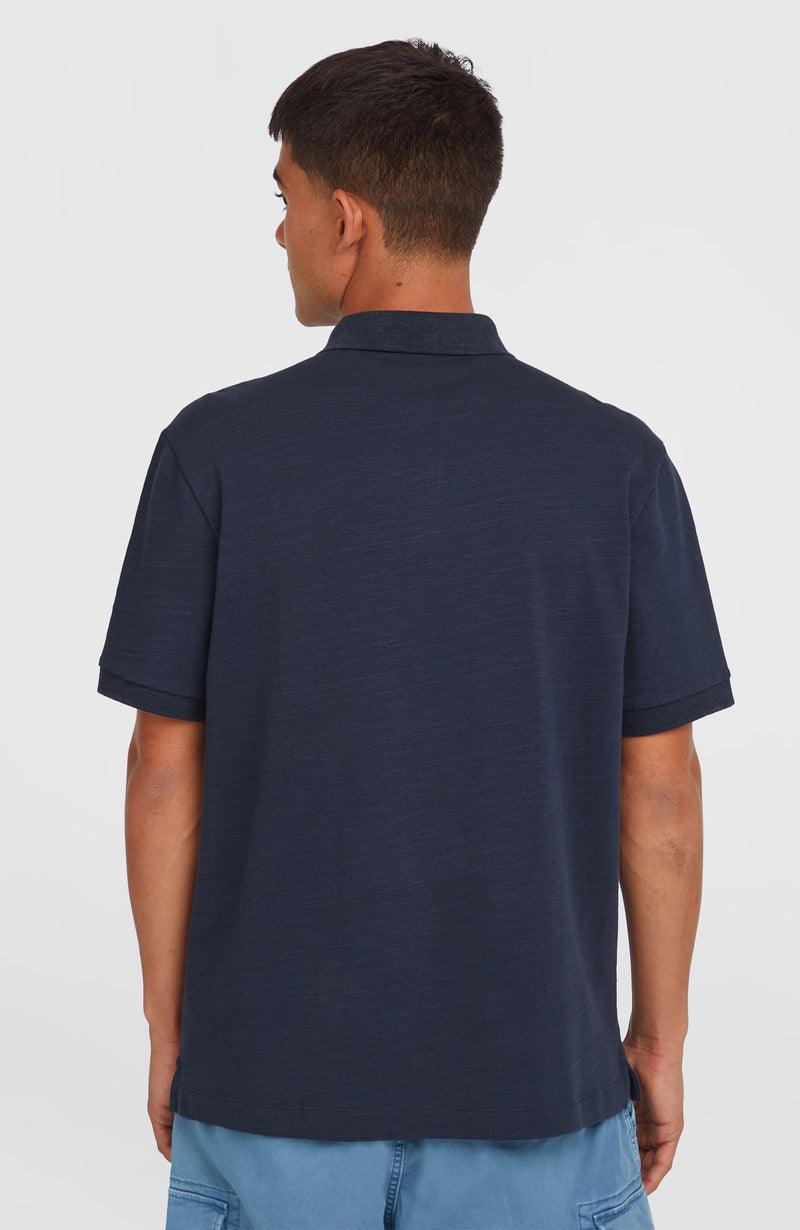 Oneill Men Slub Small Logo Polo | Blue